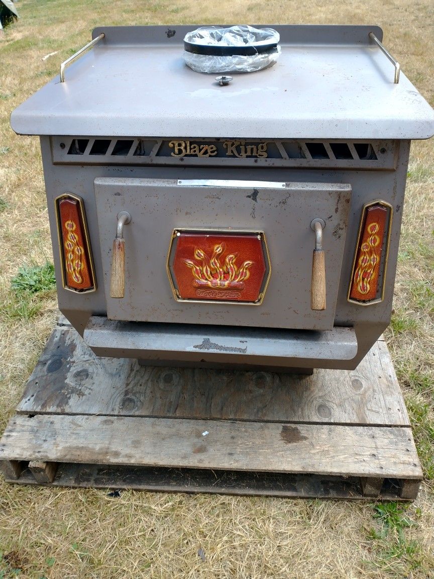 **Pending sale**. Older Blaze King Catalytic Wood Stove
