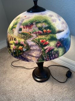 Thomas Kincaid table lamp