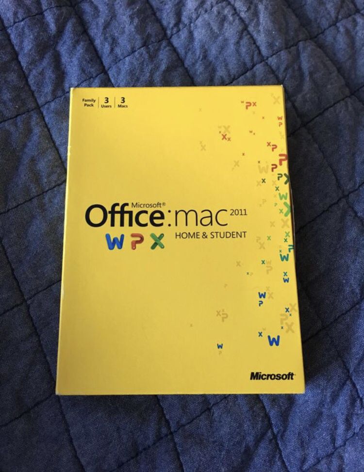 2011 Microsoft Office for Mac
