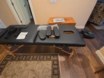 Portable massage table