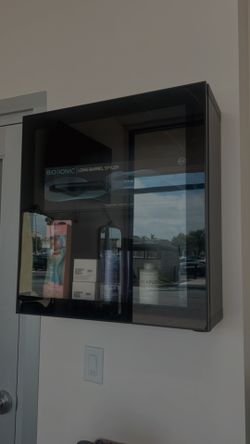 Selling Floater Cabinet Display Glass New