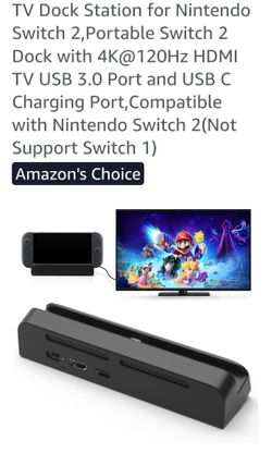 TV Dock Station for Nintendo Switch 2
