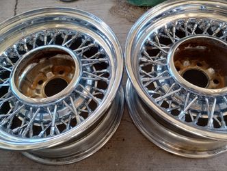 15x7 Tru Rays McLean Wire Wheels