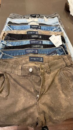 Abercrombie and Hollister pants