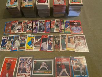 Sports Card Lot, >1000 baseball cards