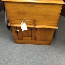 Antique Small Pine Cupboard 