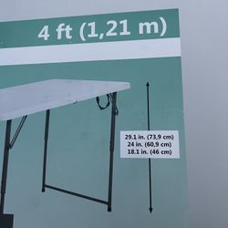 Table 4ft 