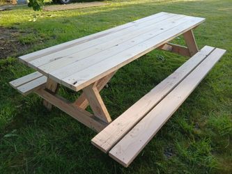 GIANT 8FT PICNIC TABLE $350