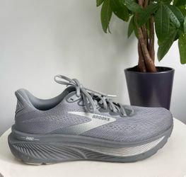 Men Size 10 Brooks Ghost 17 Primer Grey Oyster Mushroom Running Shoes