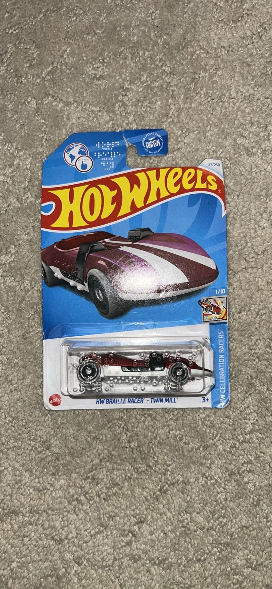 Braille Hotwheels