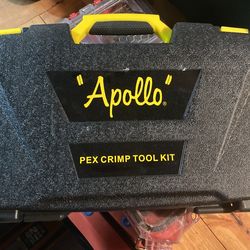 Apollo Pex Crimp Ring Tool Kit 1/2,3/8,3/4,1”