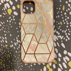 Rose Gold Marble iPhone 11 Pro Max Case