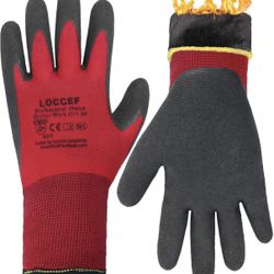 Work Gloves (New) – Heavy Duty, Latex Grip