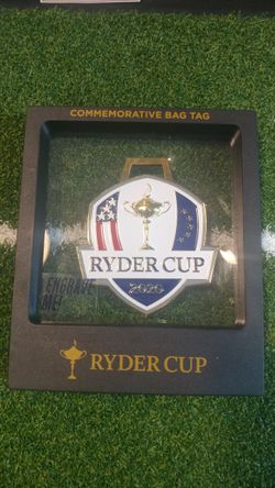Rydercup 2020 Metal Bag Tag 