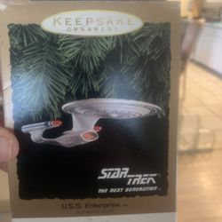Star Trek 1993 Vintage Christmas Ornament 