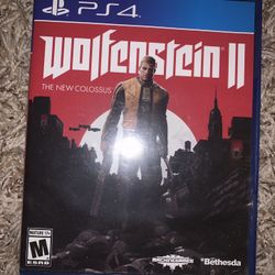 PS4 Wolfenstein 2 Game