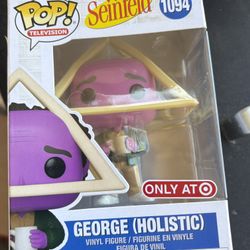 Funko POP! TV: Seinfeld - Holistic George with Purple Face (Target Exclusive)