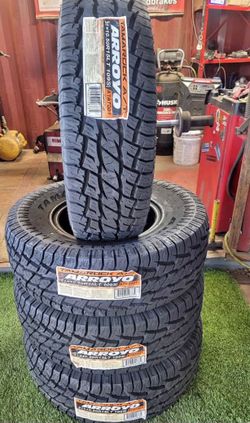 31x10.50R15LT Set Of 4 Arroyo A/T New Tires