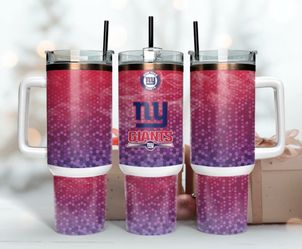 New York Giants Football 40oz Tumbler
