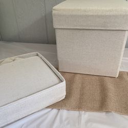 Pottery barn Canvas Storage Cubes
