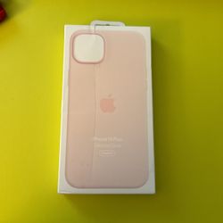 iPhone 15 Plus Silicone My Pink Case MagSafe