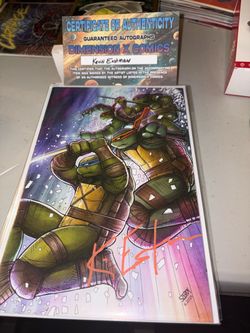 TMNT Comic Signed by Kevin Eastman with COA