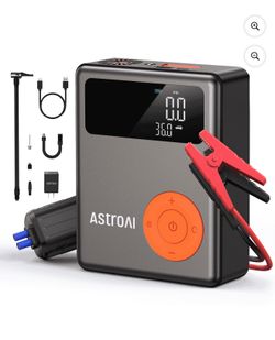 Jump starter and air compressor