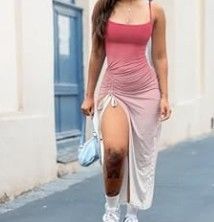 Gradient Sleeveless Dress