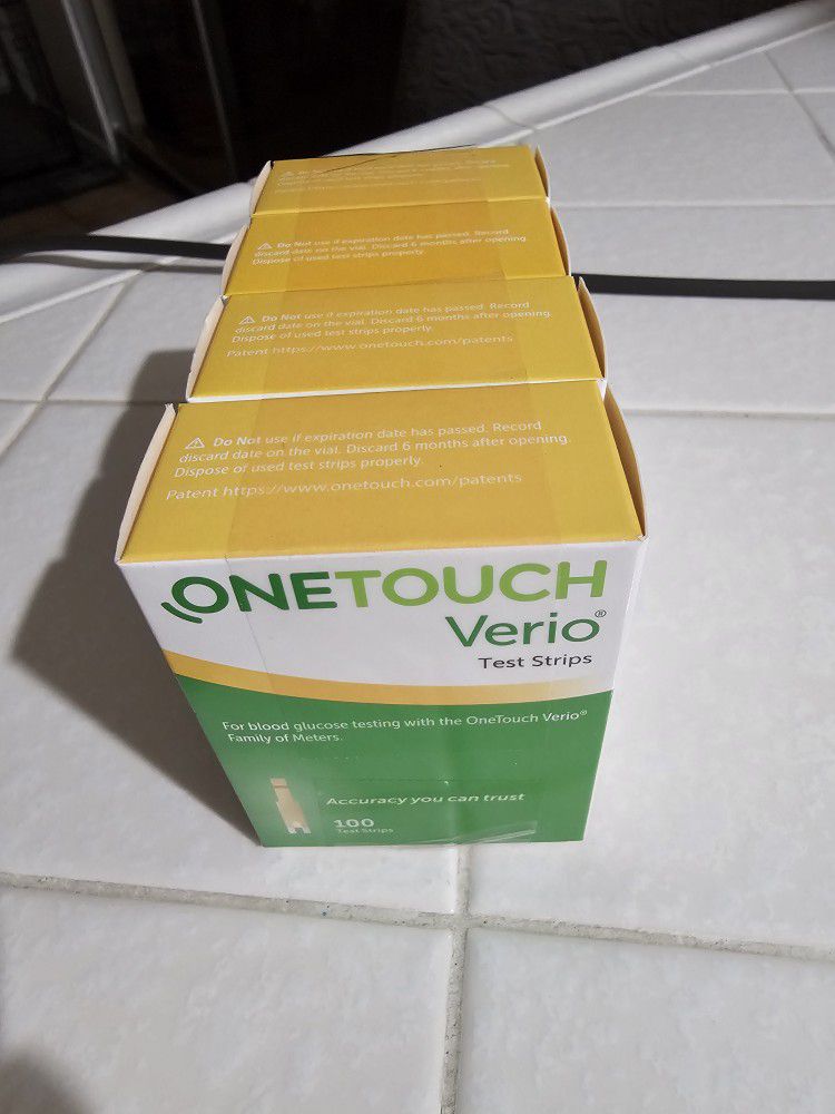 Sealed Expired April 2024 One Touch Verio