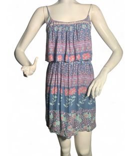 Floral Spaghetti Strap Mini Dress