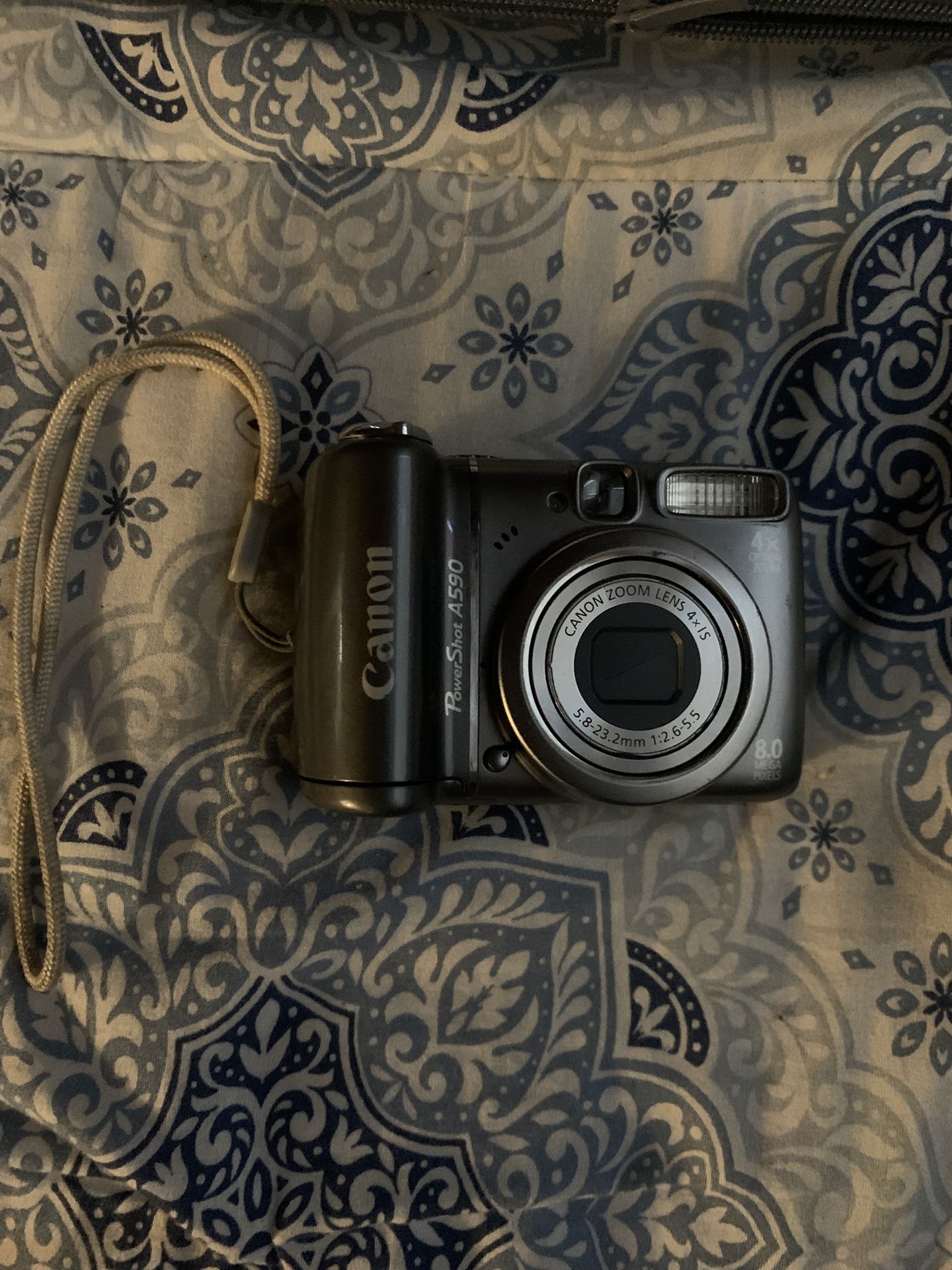canon powershot a590 FOR PARTS