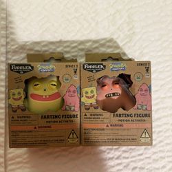 Spongebob Squarepants & Patrick Farting Fuggler Series 2 Sensor-Activated Figure