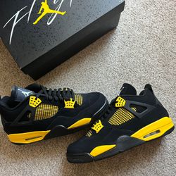 Jordan 4 Thunder Size 13 & 7.5, 8