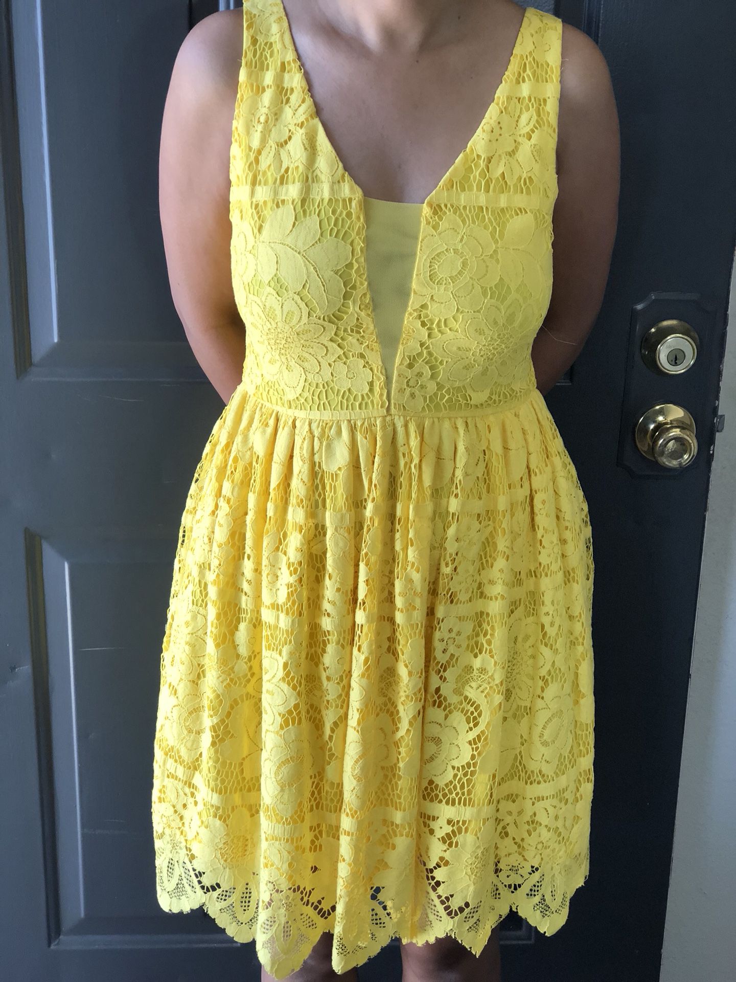 Brand New Beautiful Yellow Dress from GB