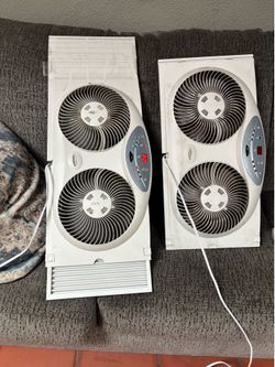 Window fans with remote