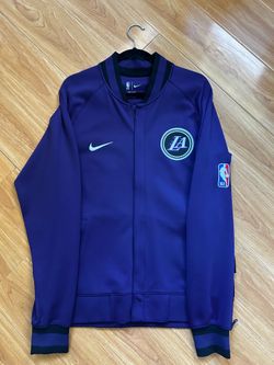 Men’s Nike LA Lakers City Edition Full Zip Jacket - Size Medium -