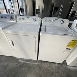Ge Set Washer & Electric Dryer .