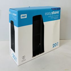 WD easystore 20TB External Hard Drive | New Sealed