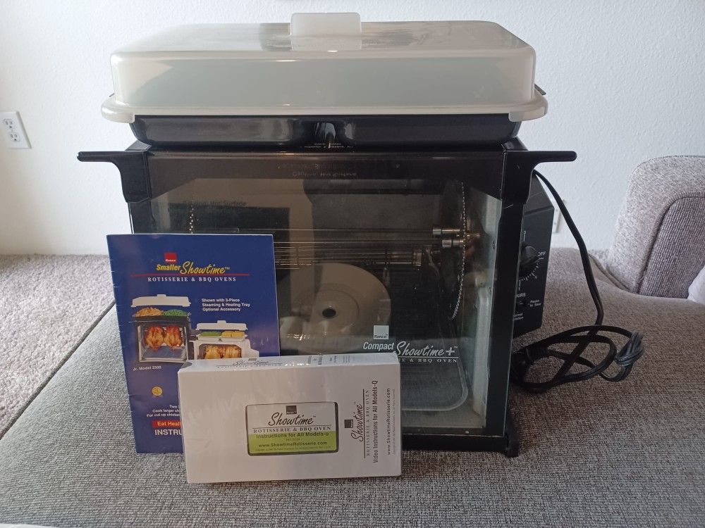 Showtime+ Compact Rotisserie Oven