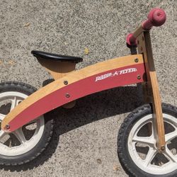 Radio Flyer Balance Bike 🚲 Bicycle Wood Wooden 