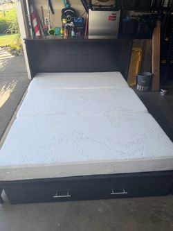 Queen size Murphy bed