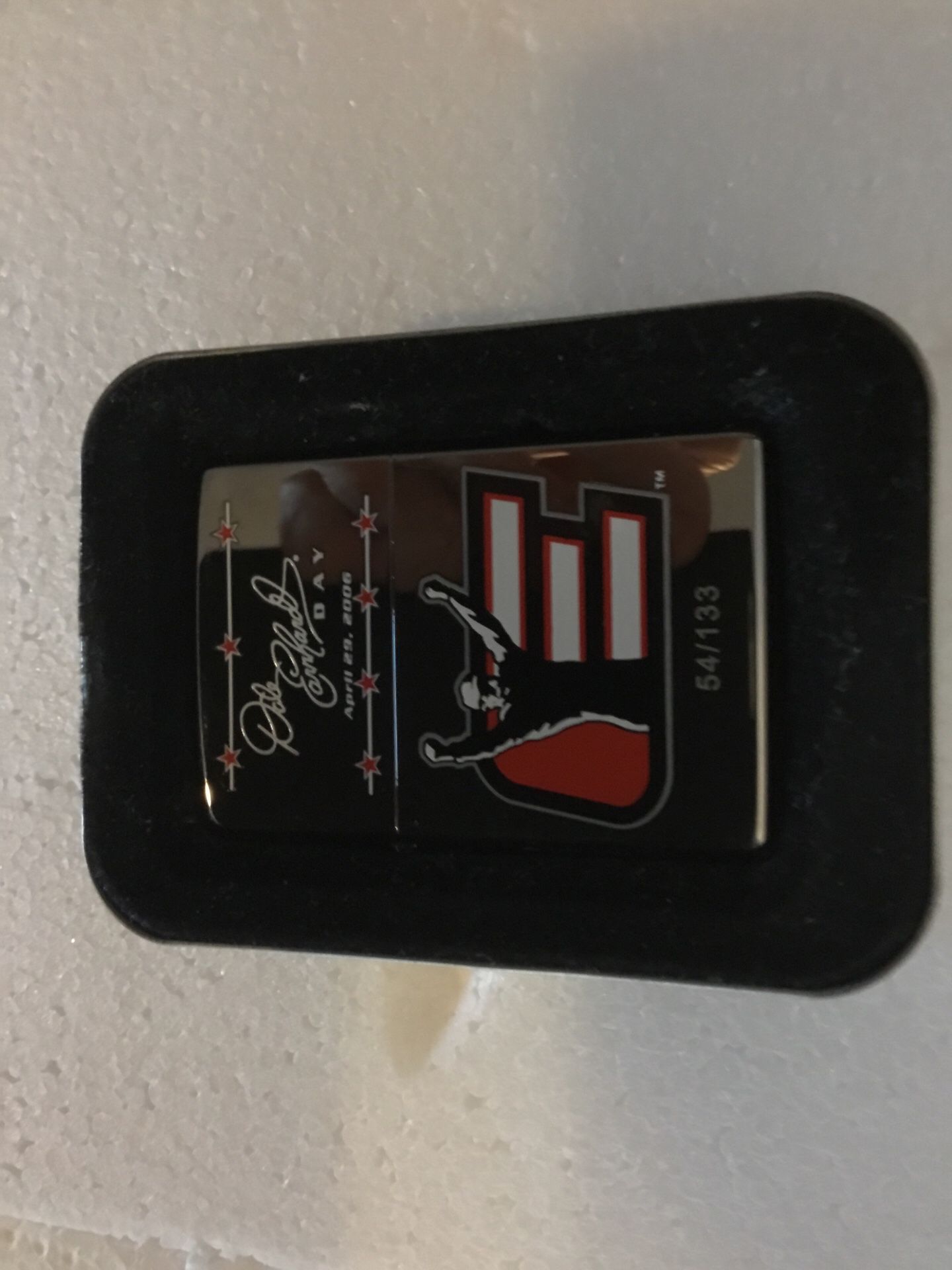 Nascar Dale Earnhardt Day Zippo lighter very rare this one is54/133