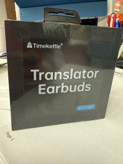 TimeKettle Translator Earbuds WT2 Edge