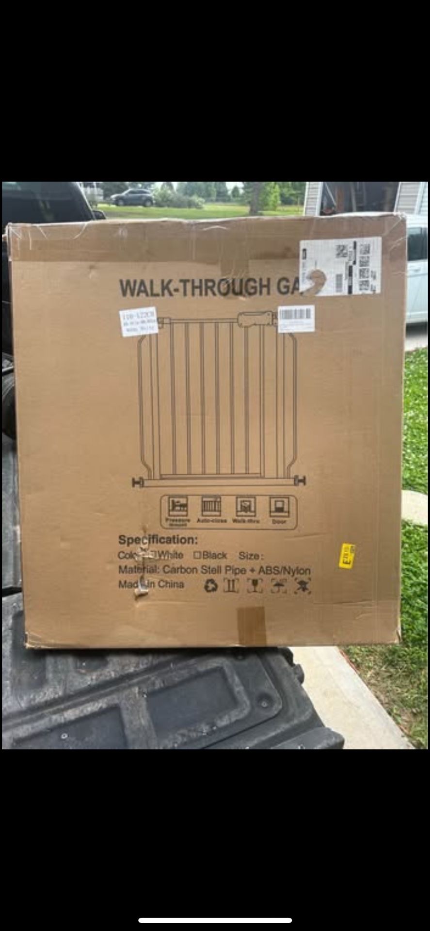 Walk Through Gate- Metal / Baby - New / Read Below ⬇️
