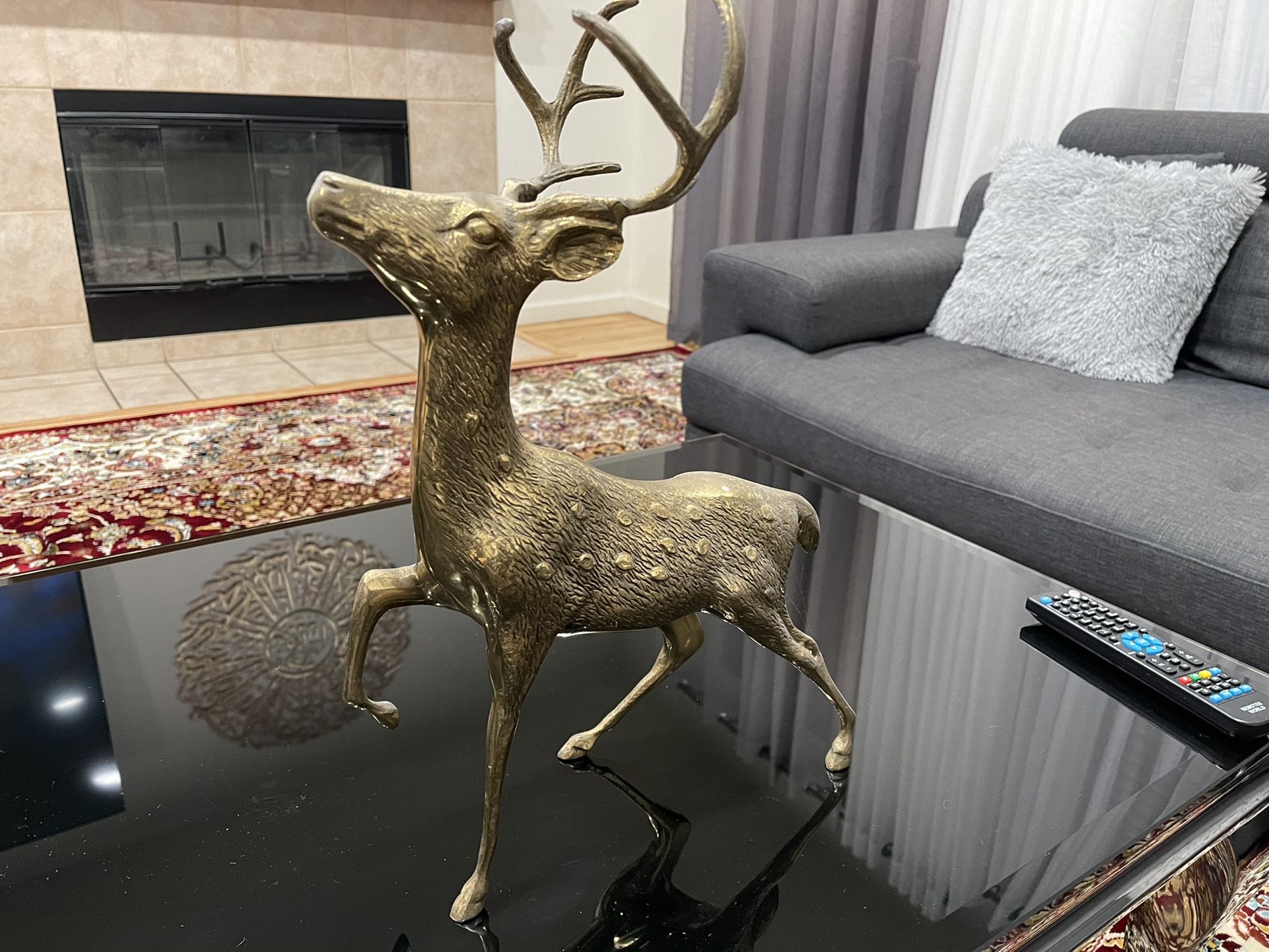 Brass Deer (Male And Female)