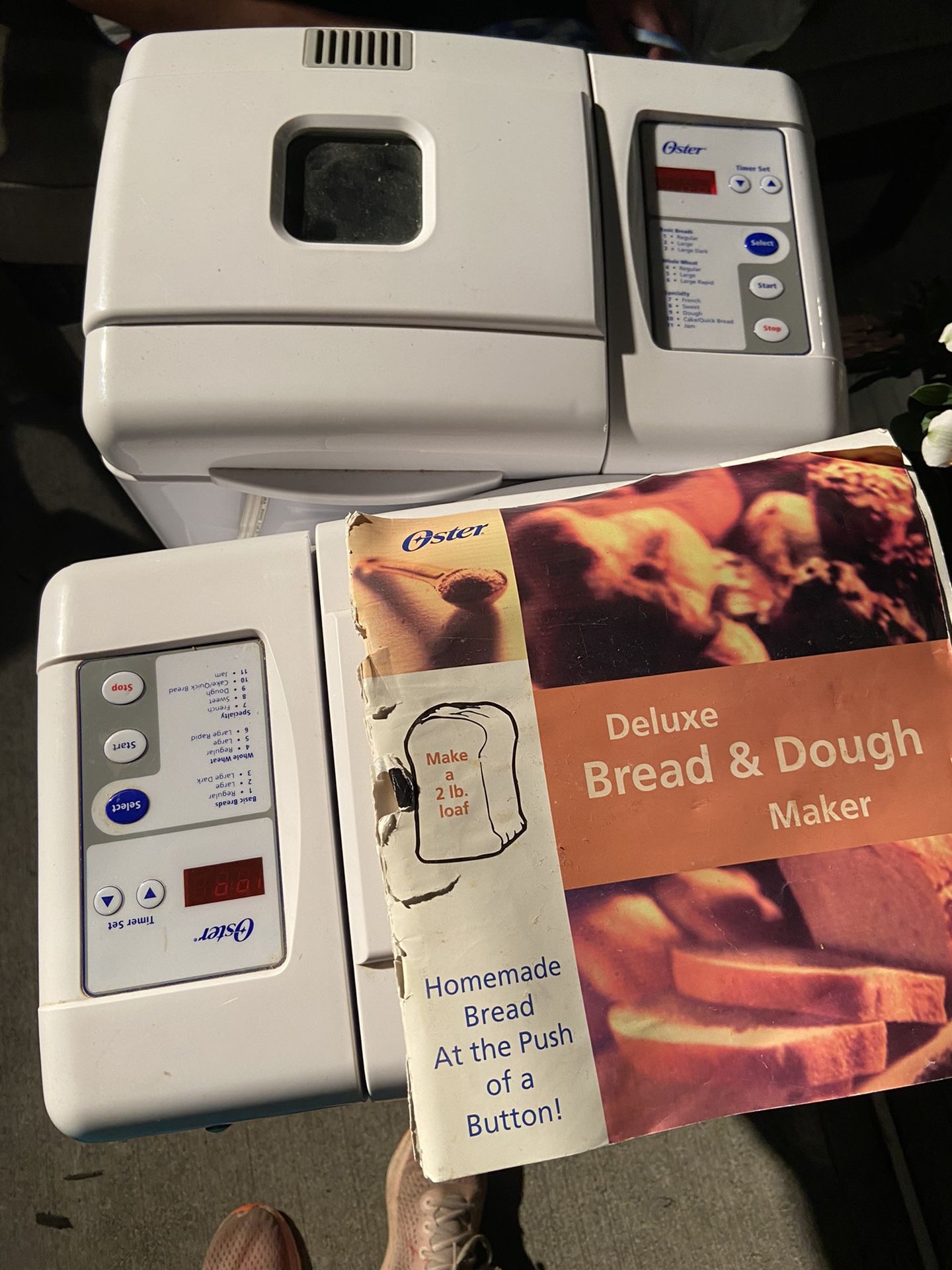 Oster bread maker