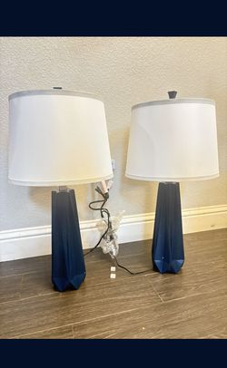 Modern Side Lamps  New $120
