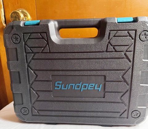 New, Firm, Sundpey Home Tool Kit 148-Pcs - Household Repair Tool Set with Case Men or Women-Blue
