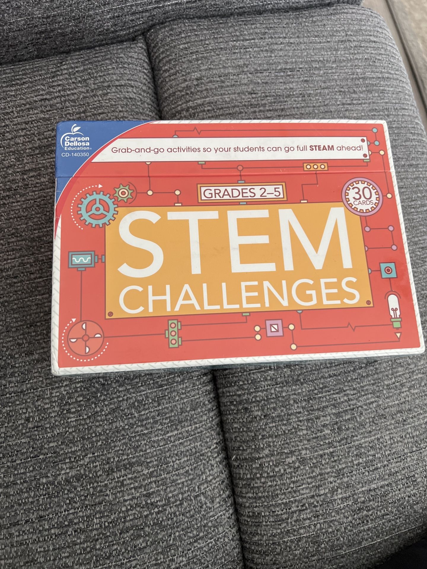 Carson Dellosa STEM Challenges Grades 2–5 | 30 Activity Cards | NEW
