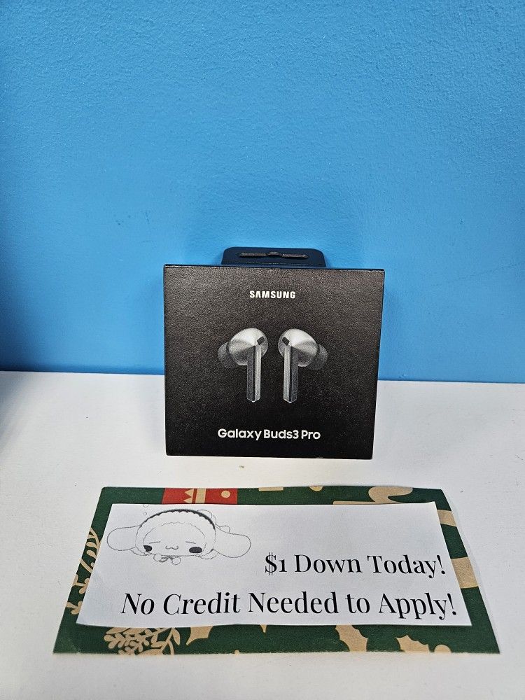 Samsung Galaxy Buds 3 Pro True Wireless Earbuds - Payments Available - Pay $1 Down To take It home